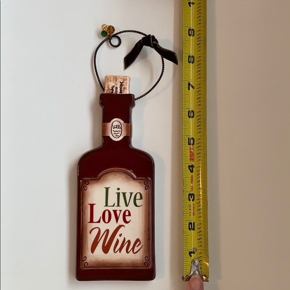 Live Love Wine by Grasslands Road ceramic wall - Picture 3 of 4